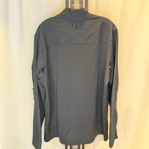 Under Armour Men's Black Zip-Up Sweater - Picture 3 of 4